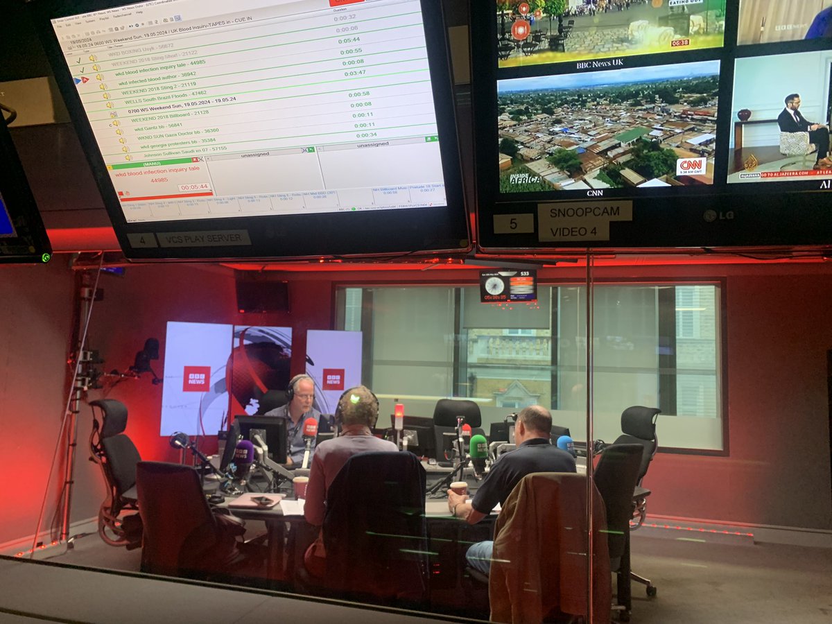 Tune in to Weekend @bbcworldservice w/ Julian Worricker & @Colleen_Graffy @GeorgeWParker Pressure grows on Netanyahu over Gaza war. We hear from the mother of an IDF soldier What happens next in Georgia? A student of Moorehouse College on Biden’s commencement speech there