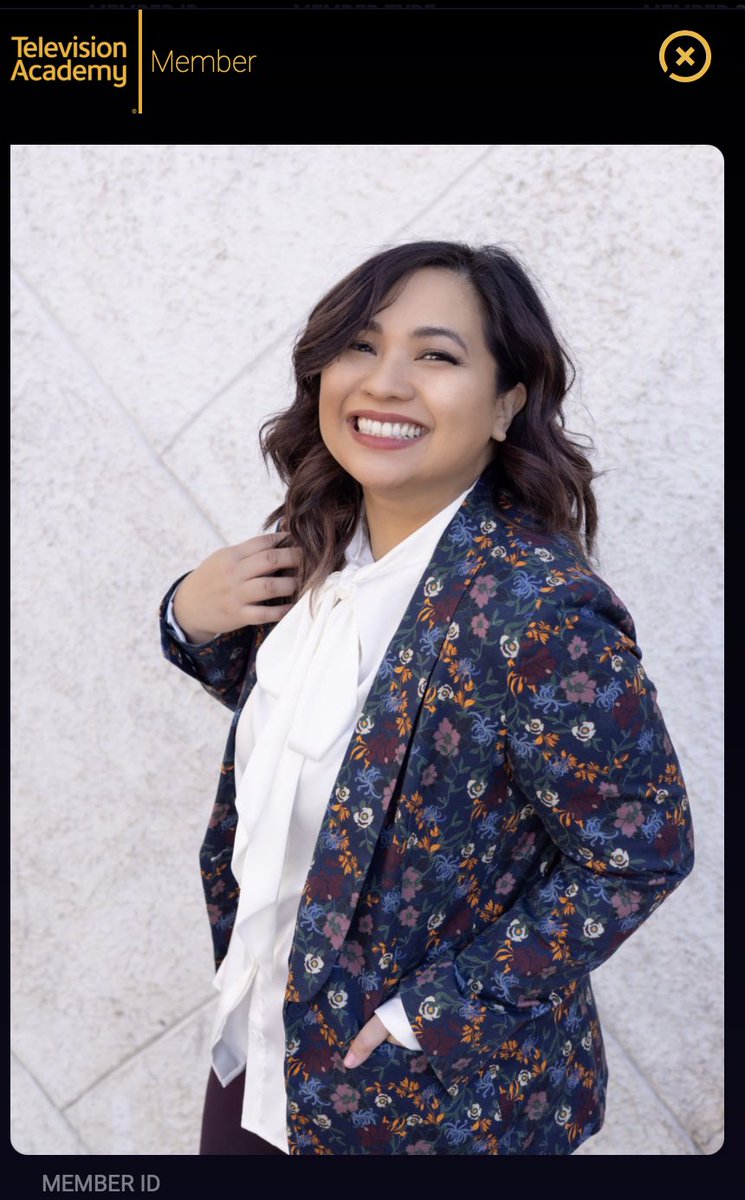 I’d like to thank the Academy…
 
For approving me as a new member of the Television Academy’s Performers Peer Group! 
This milestone is especially significant as I embark on creating my first series, a 6-ep rom com titled “Maid to Shine” for the Fil-Am TV network. 🎬💖✨