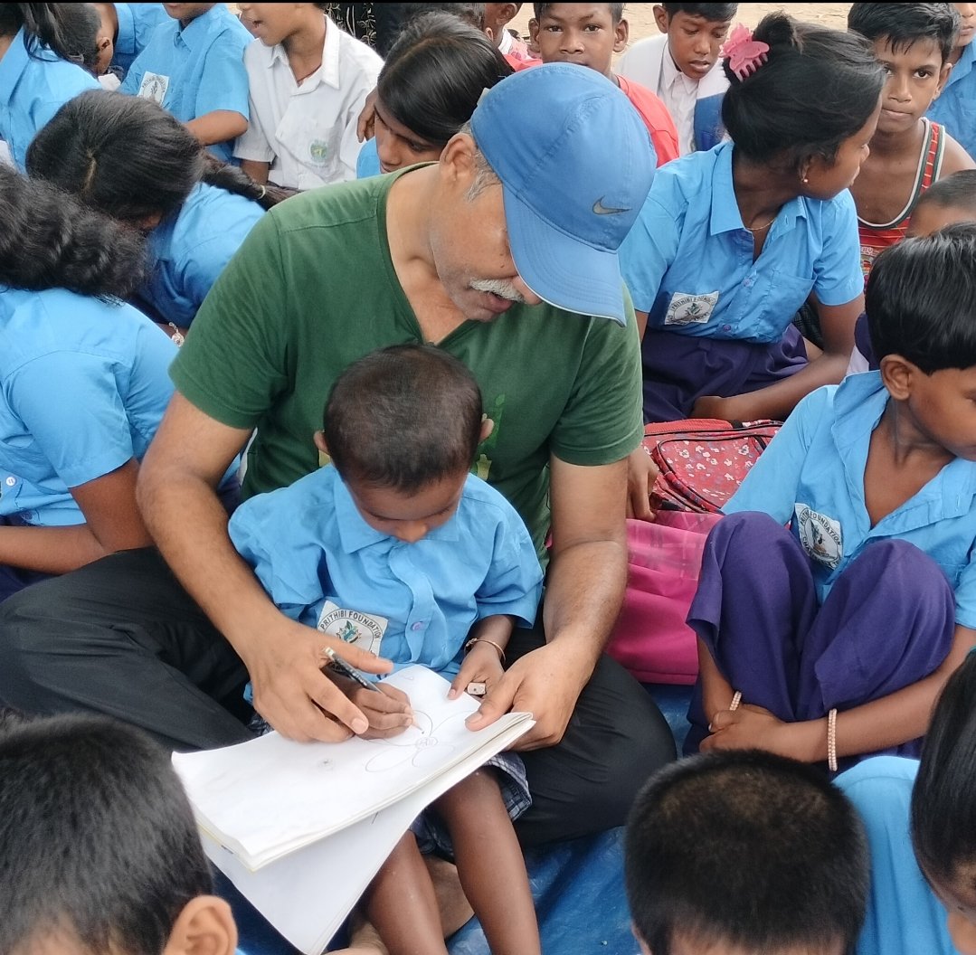 andamancsr's tweet photo. My summer vacation feels truly meaningful when I spend a few hours and do a lot of nature conservation activities '#Parivesh ka #Pathshala'with the children of unpaid #Nonformal school run by #Prithivi #foundation 'ArshiNagar' #Nabadwip,#West #Bengal. https://t.co/1bhTiV16fX