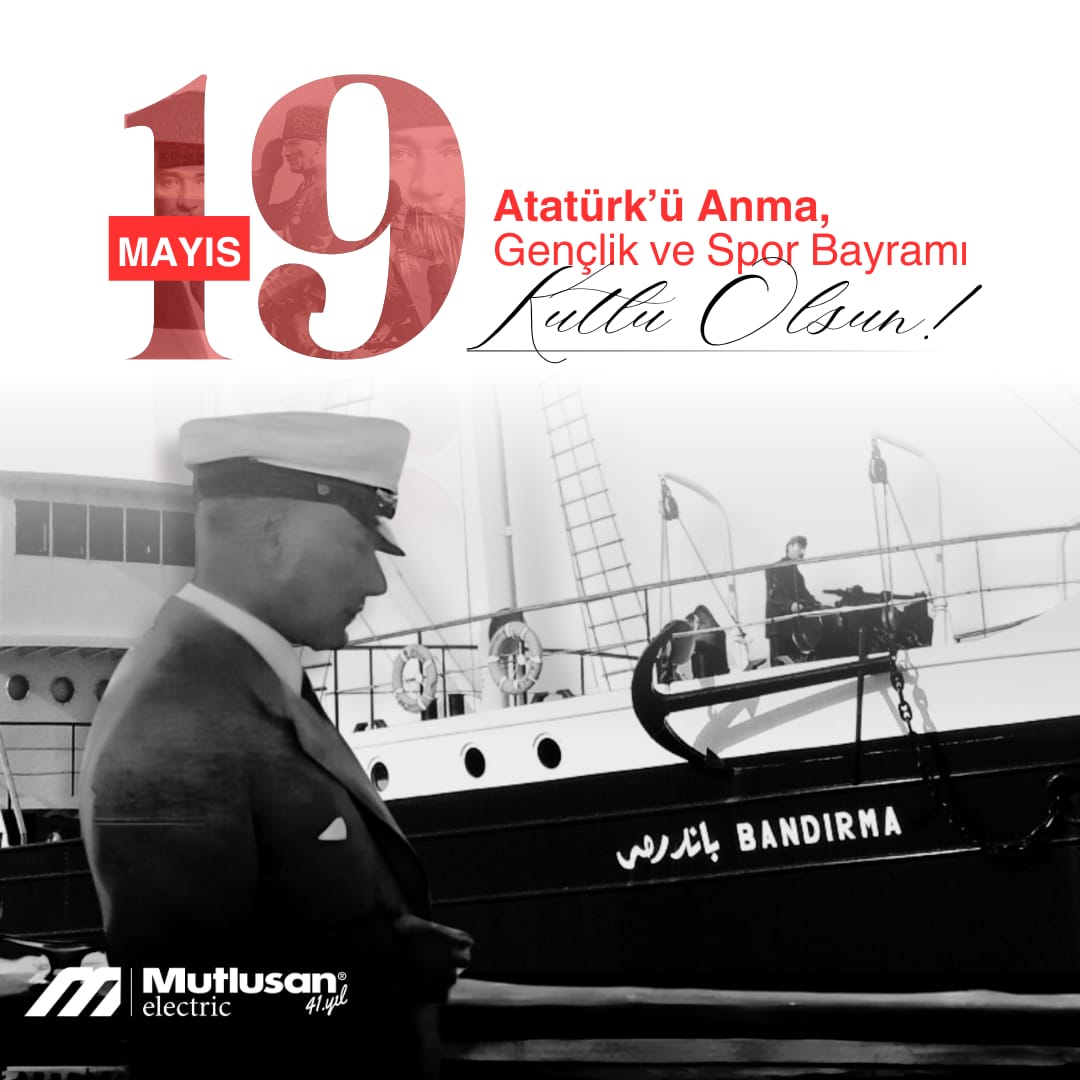 19 Mayıs Atatürk’ü Anma, Gençlik ve Spor Bayramı’nı büyük bir coşku ve gururla kutluyoruz! 🇹🇷 #AtatürküAnma #Atatürk #19Mayıs #GençlikveSporBayramı #Samsun #KurtuluşMücadelesi