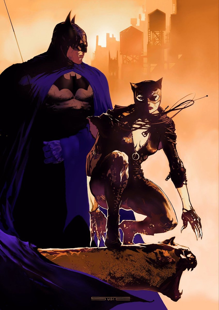 #Batman #Catwoman #BatCat by Stevan Subic