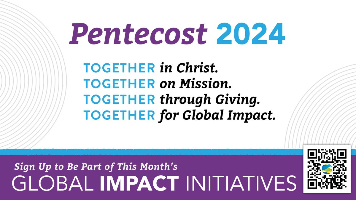 In observance of Pentecost, the global Baptist family is issuing an invitation to Baptists worldwide to join in a strategic season of prayer. Visit bit.ly/4bqSqac to sign up for an hour time slot during the month of May and unite in prayer with others across the globe.