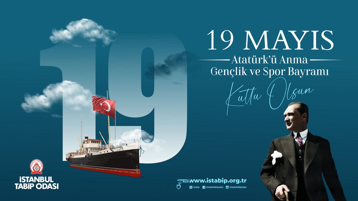 Mustafa Kemal Atatürk'ün Samsun’dan başlattığı ve İzmir’de sonlanan Millî Mücadele’nin ilk kıvılcımı 19 Mayıs 1919’da parlamıştı. “Bütün ümidim gençliktedir” sözünü aklımızdan çıkarmadan, gençlerimizin gelecek hayallerini kurabildiği bir ülkede yaşamayı umut ederek, 19 Mayıs