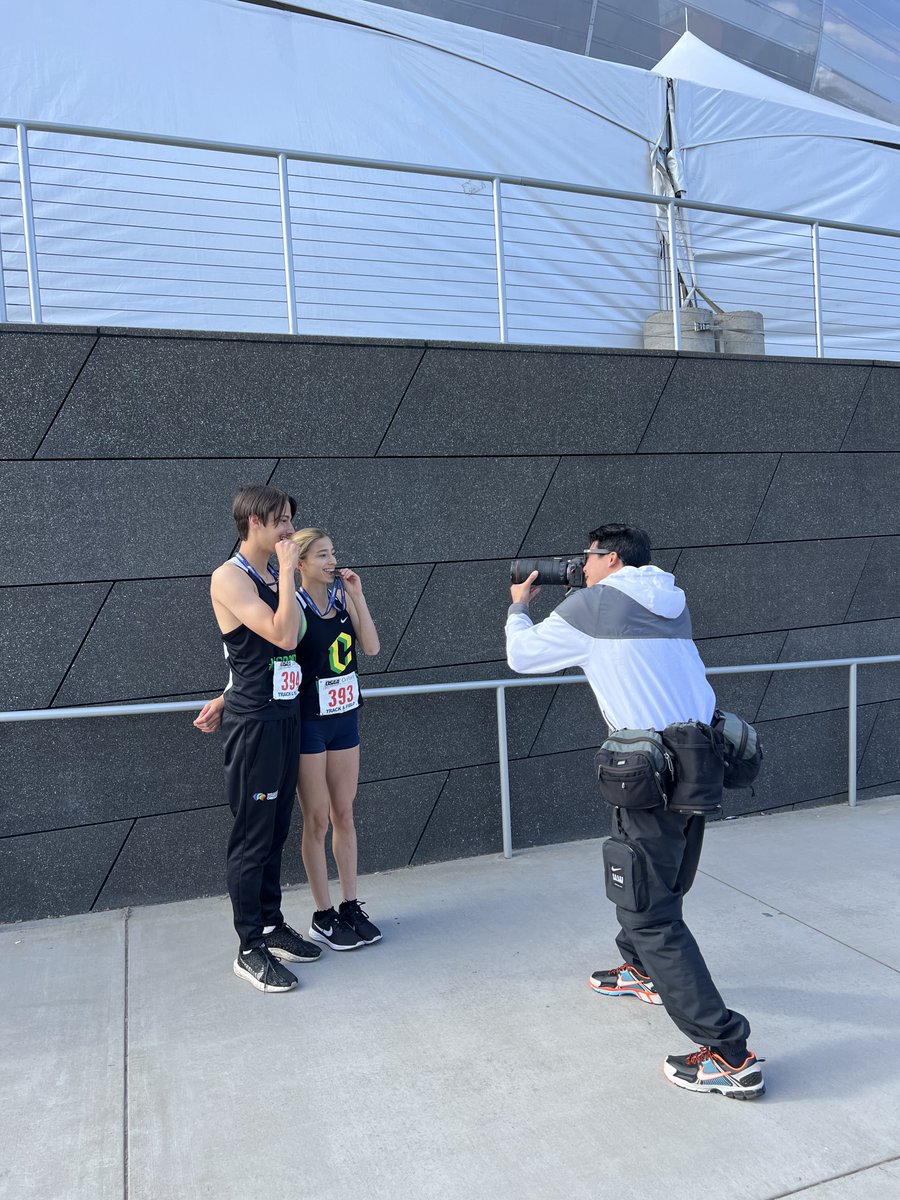 Yes - I also covered the meet as a photographer for the O. I asked my kids would they rather I sit with them or get dope photos of them. We all agreed my time was better spent on the infield. Pro tips: -Bring food grade gloves for messy foods -Ask for help -Plan your shots