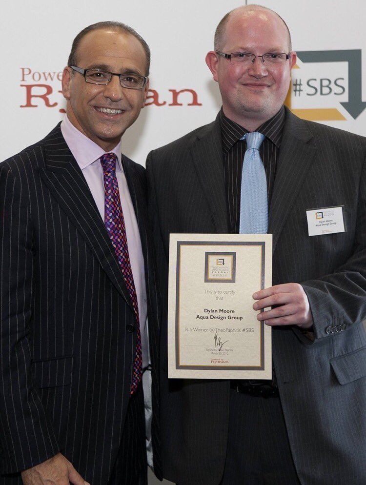 Shout about being a #smallbusinessowner and send your entry to @TheoPaphitis #SBS #competition today 5-7.30pm. I won on the 16th October 2011 😊 #Stockport aquadesigngroup.co.uk/theo-paphitis