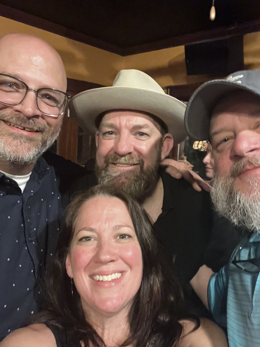 #bucketlist item achieved tonight.   After 30 years of playing and singing along with @_billypilgrim I got to see them live tonight at #eddiesattic.  Worth the drive from Tulsa!!  Thanks @kristianbush and @drewhyramusic for an unforgettable night!