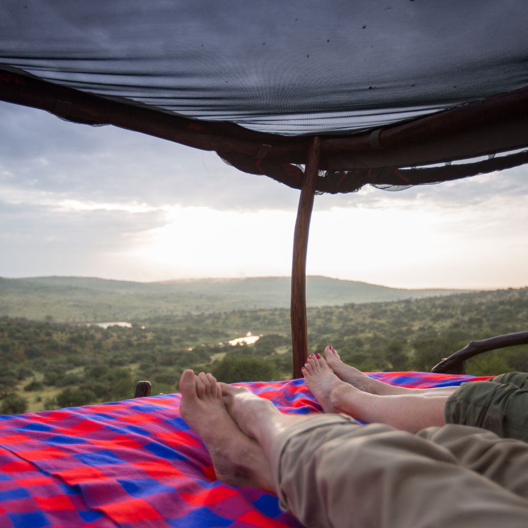 🌌 The biggest bedroom in the world, where the night sky is your ceiling and the hills in the distance are your walls. Sleep under the African sky at #LoisabaStarBeds. Start your day with sunrise views, end with stories by the log fire. #AfricanSafari #MagicalKenya #EcoTourism