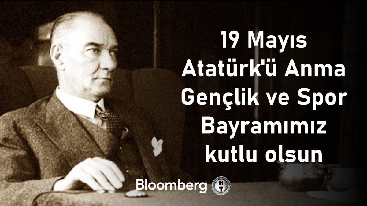 🇹🇷 19 Mayıs Atatürk'ü Anma Gençlik ve Spor Bayramımız kutlu olsun!