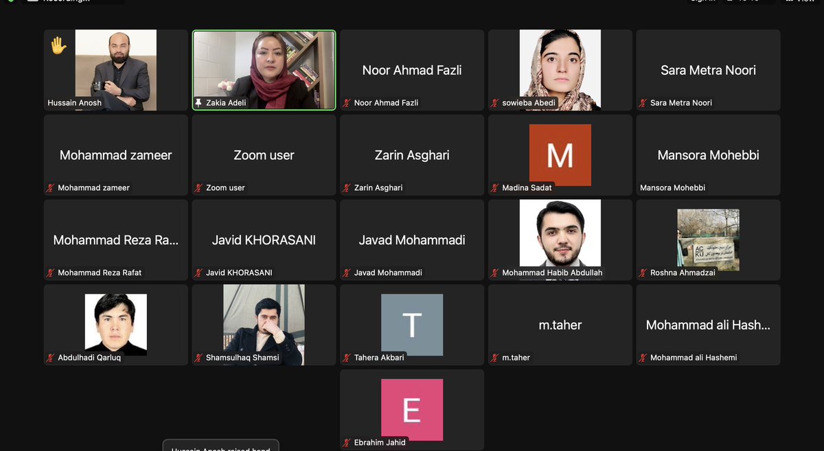 Dr. Zakia Adeli tweet media