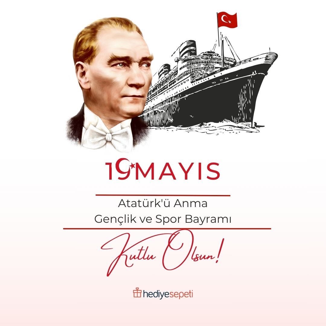 19 Mayıs Atatürk’ü Anma Gençlik Ve Spor Bayramımız Kutlu Olsun🇹🇷