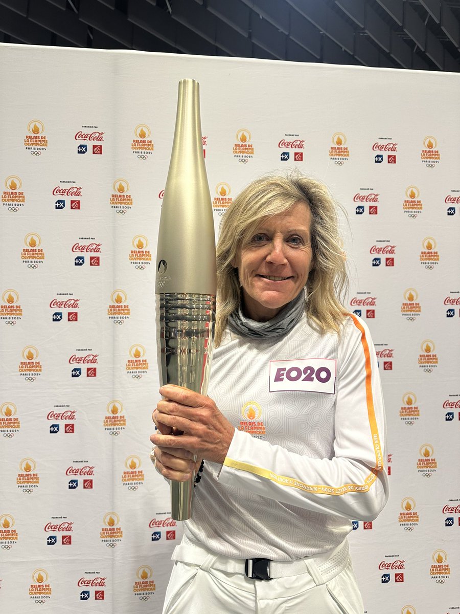 Ce matin à 6h, me prépare à porter la flamme Olympique 2024 à Lourdes😉rdv à 9:09 50 ave Alexandre Marqui jusqa l’espace Robert Haussein