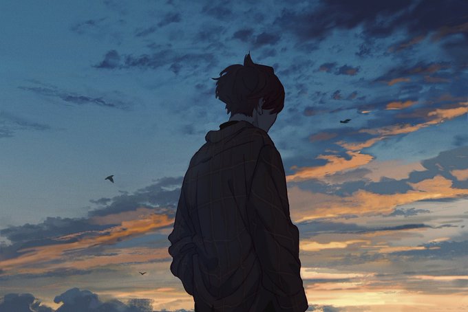 「cloudy sky」 illustration images(Latest)