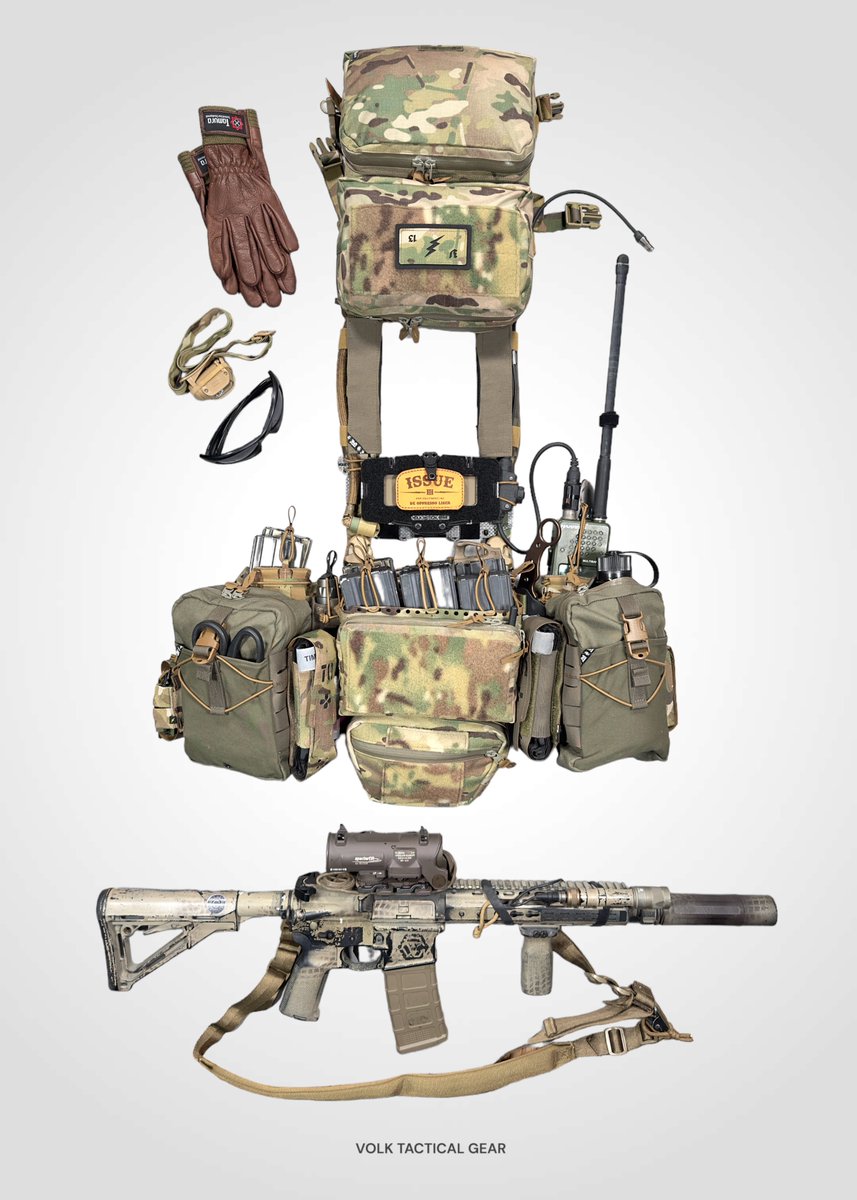 VTG1975's tweet image. 【 携行アイテム 】

1日を通しての作戦行動に必要なアイテムにメディックキット等の使わないけど雰囲気演出用のアイテムも加えています。

一部足りてない物もありますが、とりあえず有る物で取り揃えました。

←携行アイテム一覧と、携行状態→

#volktacticalgear
#MilitarySimulation
#milsim…