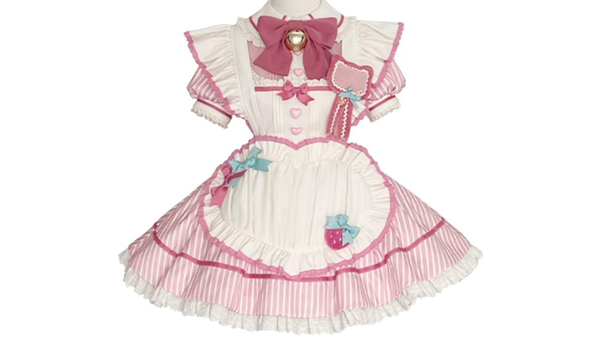 Maidens_Reve's tweet photo. 💕Maiden's Rêve
    プレゼントキャンペーン°˖✧

🎁イチゴストライプメイドワンピースセット🎁
https://t.co/g3YAzD4BLe

🎀参加条件🎀
→@Maidens_Reveをフォロー
→このツイートをRT

🎀締め切り🎀
　7月20日

❣ご希望のサイズ・種類をコメント/引用RTで当選確率アップ❣ https://t.co/XsbISeZGHx