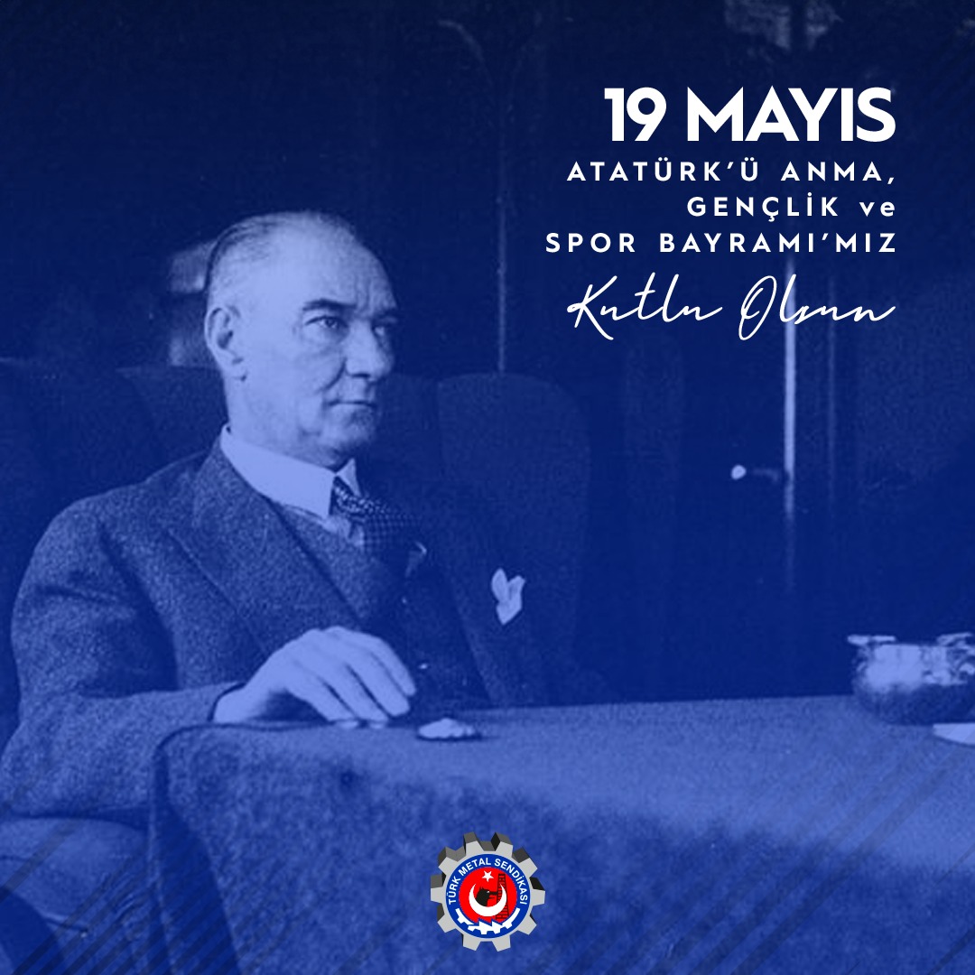Türkiye Cumhuriyeti'ni onu yükseltecek olan gençliğe emanet, 19 Mayıs'ı da bayram olarak Türk gençliğine armağan eden, büyük önder Mustafa Kemal Atatürk başta olmak üzere tüm şehitlerimizi saygı ve rahmetle anıyorum. 19 Mayıs Atatürk'ü Anma, Gençlik ve Spor Bayramı'mız kutlu