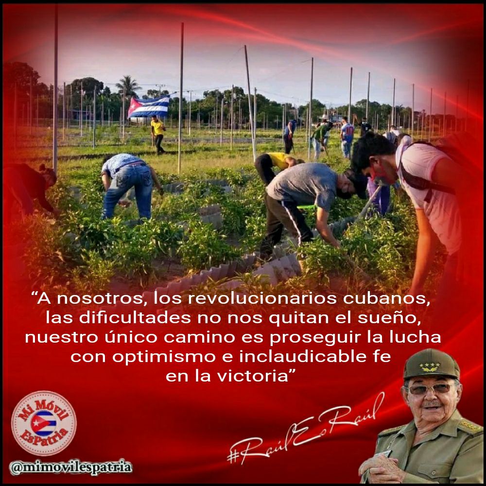 Dándole el frente a las dificultades, así somos los cubanos 🇨🇺🇨🇺 #GenteQueSuma #UnidosXCuba #CubaVencerá #RaúlEsRaúl