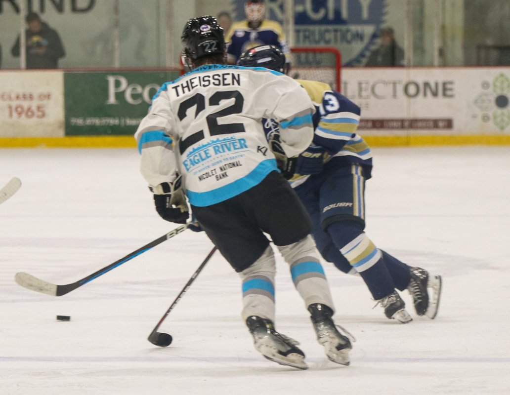 Congratulations to Windigo defenseman <a href="/CarterTheissen/">Carter Theissen</a>  on his commitment to NCAA Division-I <a href="/AugieMHockey/">Augustana Men's Hockey</a> .  Carter was sponsored this past season by <a href="/NicoletBank/">Nicolet Bank</a> .  Thank you Nicolet National Bank for helping make this possible. Good luck at Augustana University, Carter!