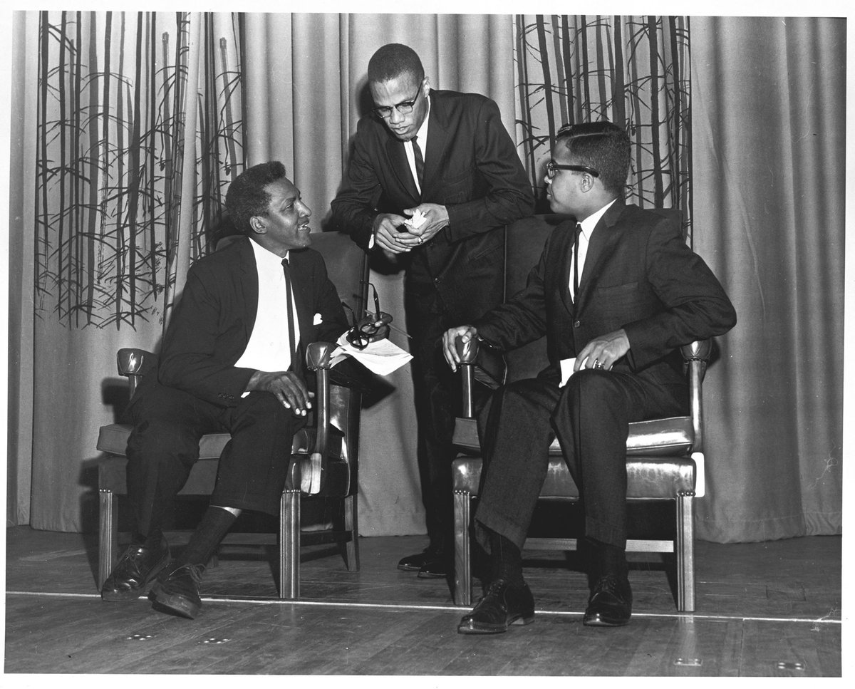 Bayard Rustin. Malcolm X. Michael R. Winston. (1961)