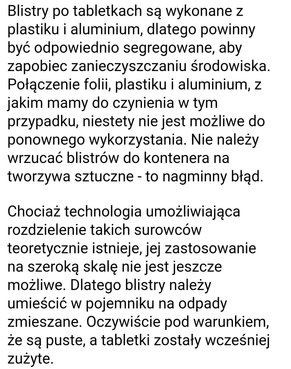 Po co Wy sobie tak życie komplikujecie,że trzeba mieć w ogóle jakieś wykształcenie żeby właściwie segregować odpady 😉 

@DoliwaGorska
@lkwarzecha
@ArturStelmasiak
@JerzyPolaczek
@laskowski_pl