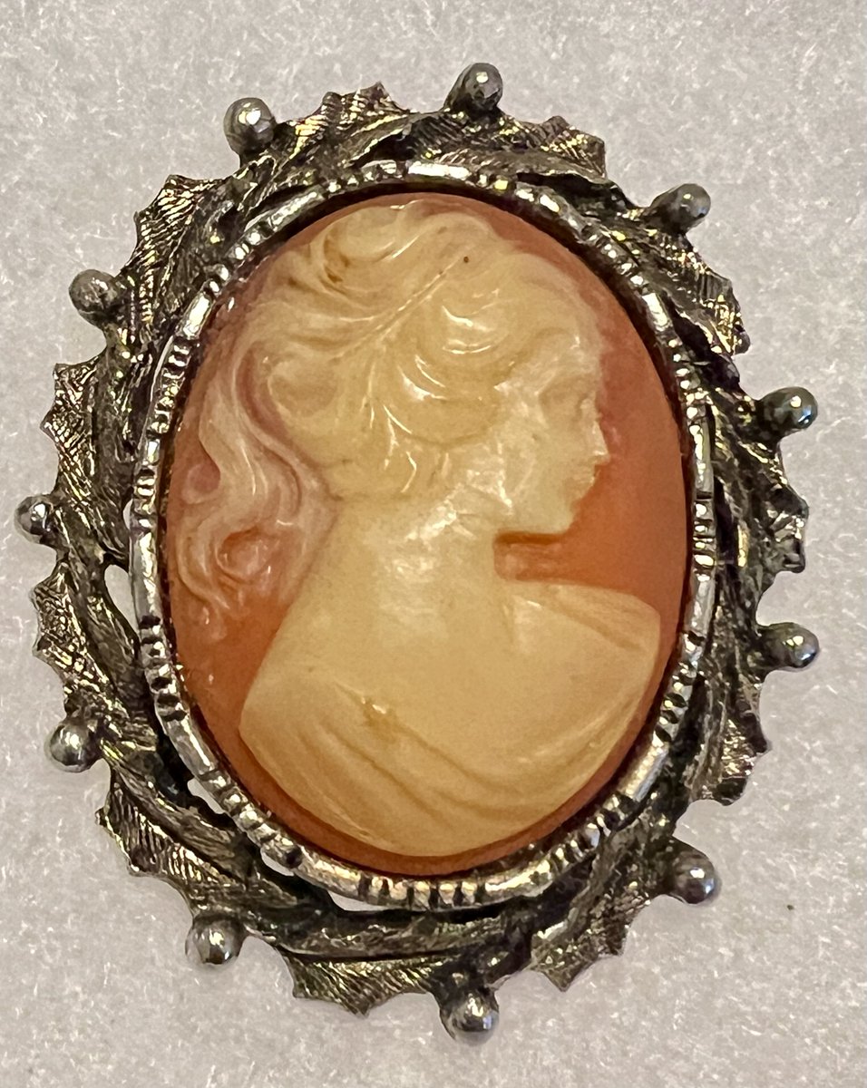 Vintage 60s Resin #Cameo #Brooch Lady w Ponytail Pin 2' Gold Tone Frame FREE SHIP 

#vintagebrooch #vintage60s #collectibles #cameos #cameojewelry #resinjewelry #vintagejewelry #1960s #romantic #brooches #broochstyle #vintagestyle #accessories 

ebay.com/itm/2668189237… #eBay