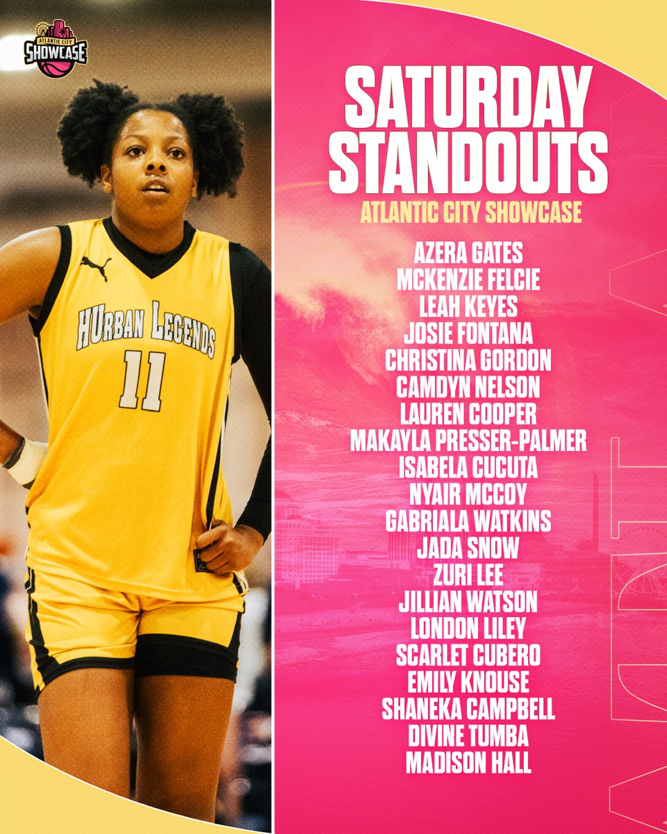 Select Events Basketball (@selecteventsbb) on Twitter photo Saturday Standouts from Atlantic City Showcase via <a href="/KPannell71/">“KP”</a>
<a href="/hurban_legends/">HUrban LEGENDS of JERSEY</a> <a href="/ESBC_BlueFlames/">Empire</a> <a href="/TeamThrill_Gbb/">TeamThrill_Girls</a> <a href="/WPABruinsAAU/">WPABruinsAAU</a> <a href="/ibelieve_elite/">Ibelieveelite🎸</a> <a href="/GTS_Fusion/">GTS Fusion Basketball</a> <a href="/sisterskeeperto/">sisterskeeperto</a> <a href="/Albanyladystars/">Coach Twigzz</a> <a href="/SLAAMBASKETBALL/">slaambasketball</a> Saturday Standouts from Atlantic City Showcase via <a href="/KPannell71/">“KP”</a>
<a href="/hurban_legends/">HUrban LEGENDS of JERSEY</a> <a href="/ESBC_BlueFlames/">Empire</a> <a href="/TeamThrill_Gbb/">TeamThrill_Girls</a> <a href="/WPABruinsAAU/">WPABruinsAAU</a> <a href="/ibelieve_elite/">Ibelieveelite🎸</a> <a href="/GTS_Fusion/">GTS Fusion Basketball</a> <a href="/sisterskeeperto/">sisterskeeperto</a> <a href="/Albanyladystars/">Coach Twigzz</a> <a href="/SLAAMBASKETBALL/">slaambasketball</a>