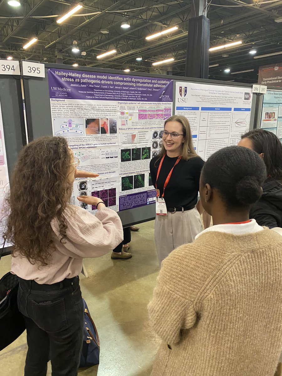 Headed home from @SocInvestDerm mtg #SID2024. To say I’m proud of this grp isn’t enough. They represented @SimpsonLabUW @UWISCRM @DermatologyUW so well. Three talks delivered w/such precision & poise (meanwhile I was a nervous wreck). Handled questions like pros #ProudPI #LuckyPI