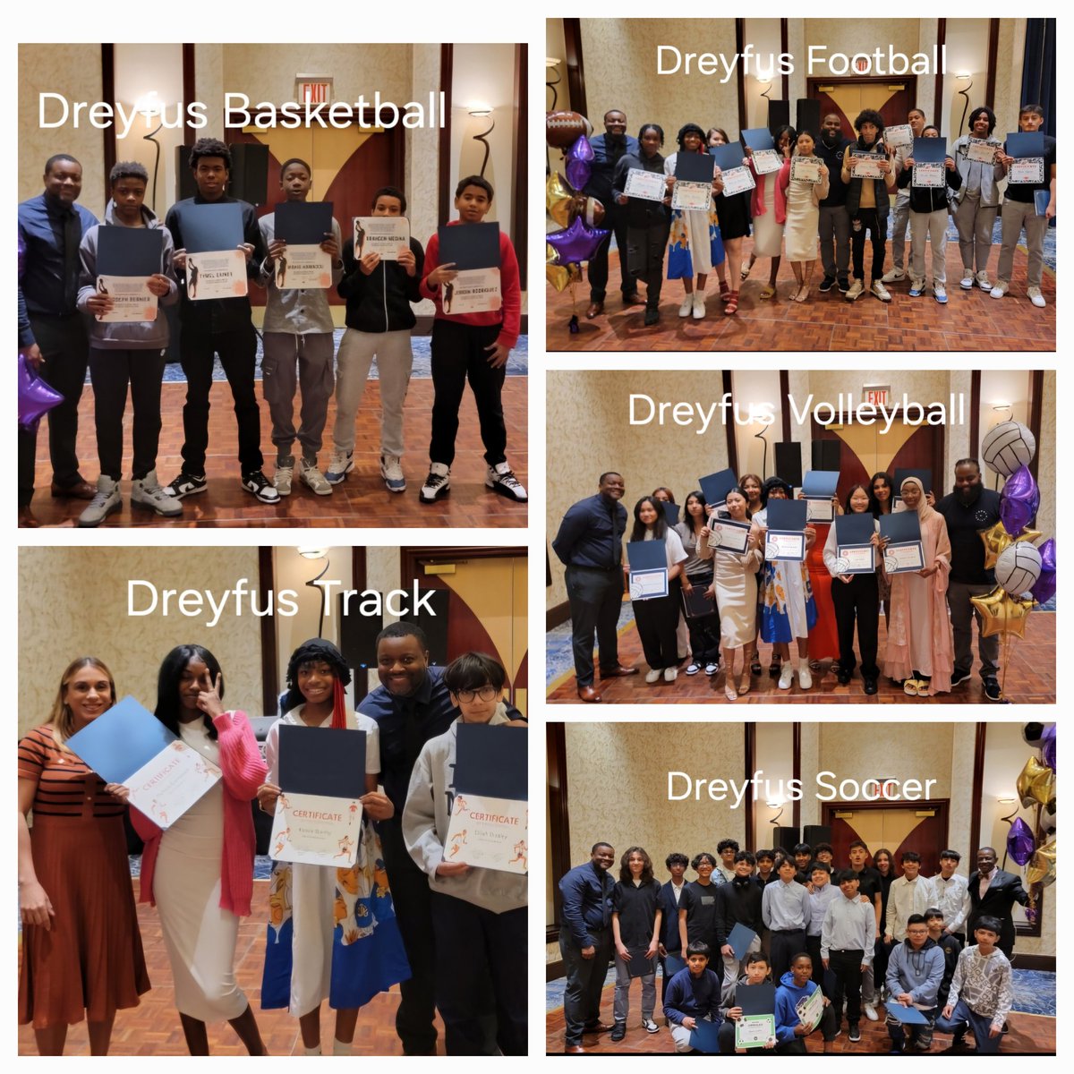 We are so proud to introduce our Dreyfus Athletes! 🦁🏀🏈⚽️🏃‍♂️🏃‍♀️🏐🦁