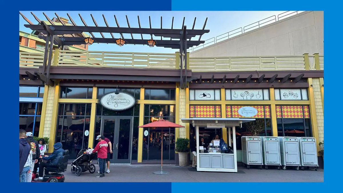 Check Out the New (and Temporary) Marceline’s Confectionary at Downtown Disney District buff.ly/3WMxjdX #DowntownDisneyDistrict #Disneyland #MarcelinesConfectionary