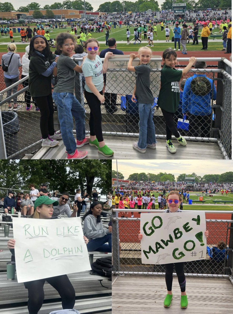 So proud of the Mawbey Track Team who all did great at today’s district wide track meet!