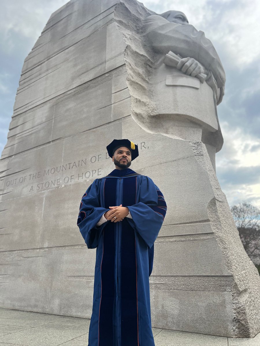 A graduate 👨🏽‍🎓 #DrKing #PhD #Pepperdine