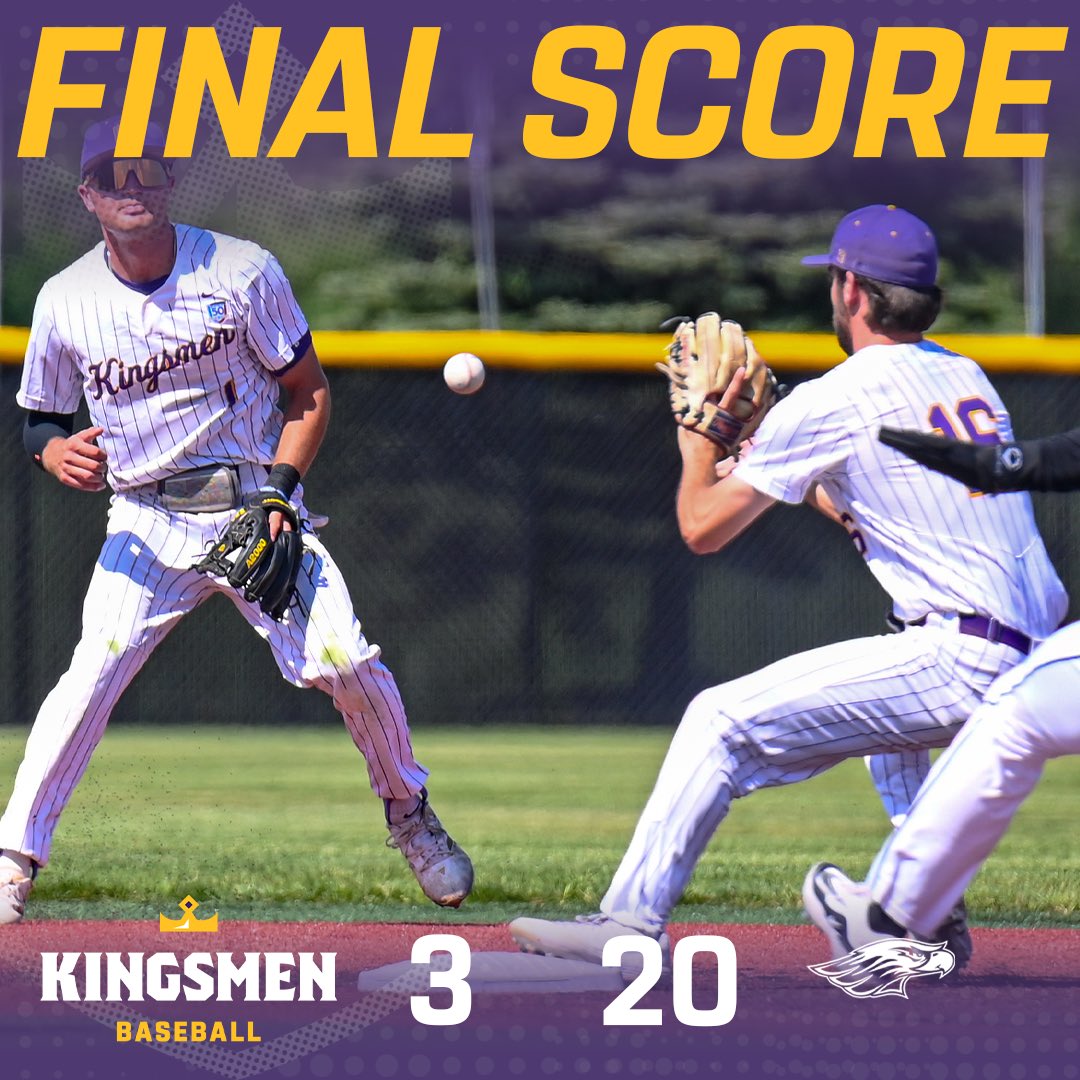After winning their opening round game, the Kingsmen fell twice on Saturday and were eliminated from the NCAA Tournament. #OwnTheThrone