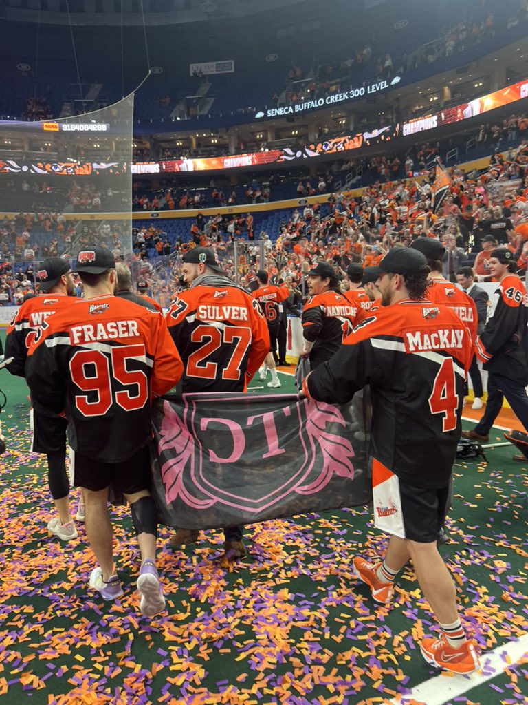 Matthew Bové (@matt_bove) on Twitter photo Chase Fraser and Ian MacKay celebrate with a flag for Tommy Cowan, who tragically passed away earlier this month <a href="/WKBW/">7 News WKBW</a> Chase Fraser and Ian MacKay celebrate with a flag for Tommy Cowan, who tragically passed away earlier this month <a href="/WKBW/">7 News WKBW</a>