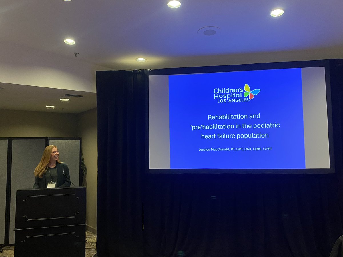 Jessica MacDonald talks about rehabilitation and 'pre-habilitation' for heart failure patients awaiting transplant. #PediatricCardiology #HeartFailure #MedEd <a href="/ChildrensLA/">Children's Hospital LA</a>"