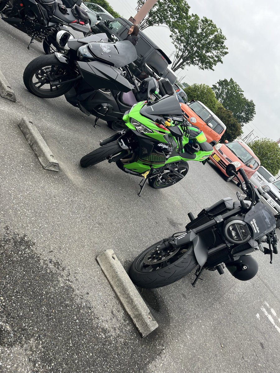 定期的に昼ツーリングできて嬉しい