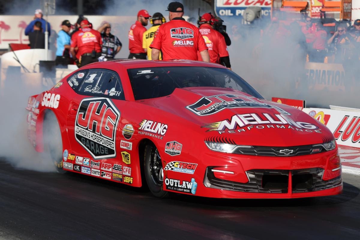 Erica Enders picked up her second No. 1 qualifier of the season today at the #Route66Nats and will start race day from top spot! 🎉

📸: #AutoImagery 

#TeamTMS #TitaniumForRacing 
@EliteMotorsLLC