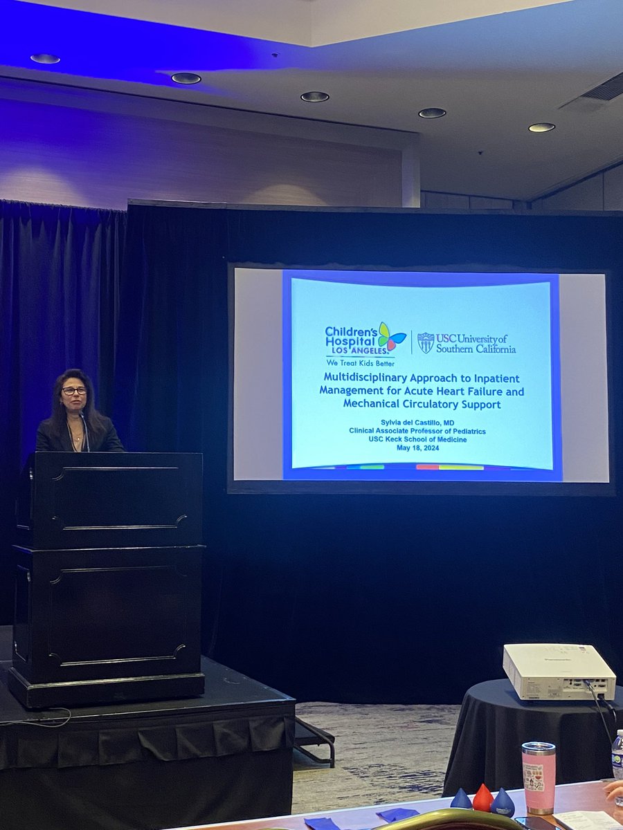 Sylvia Del Castillo on the multidisciplinary approach to inpatient management for acute heart failure and mechanical circulatory support. ‘A multidisciplinary team with emotional intelligence is essential for improved outcomes.’ #PediatricCardiology #HeartFailure <a href="/ChildrensLA/">Children's Hospital LA</a>