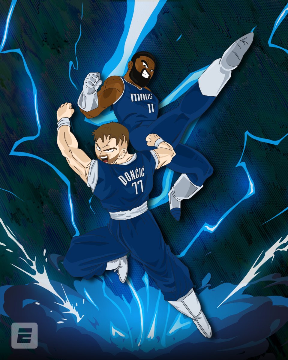 MAVS AREN'T DONE POWERING UP ⚡ Luka and Kyrie are headed to the Western Conference finals!