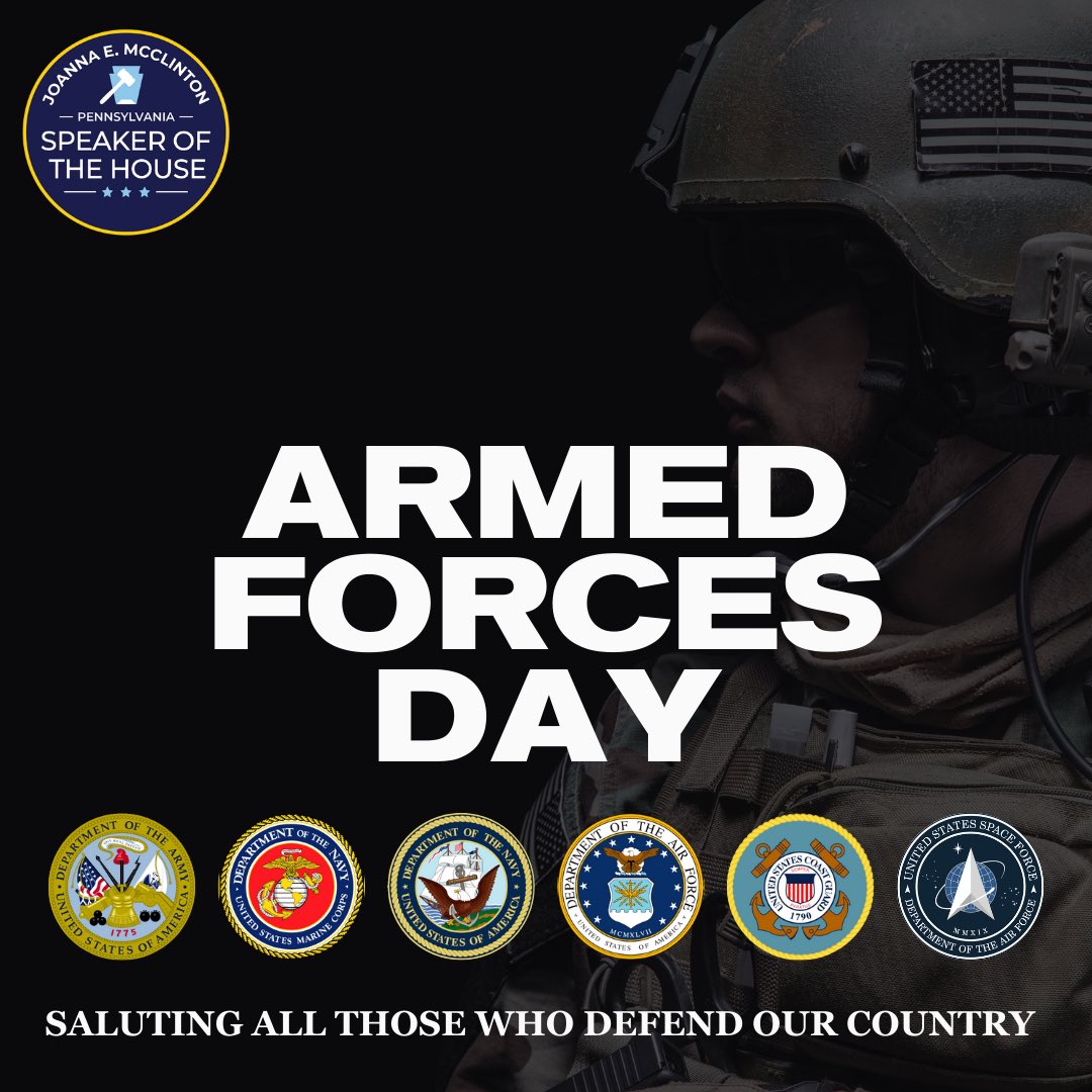 Today is #ArmedForcesDay! Thanking ALL members - past and present for answering the call and defending our nation! We appreciate you!!! 
❤️🤍💙❤️🤍💙
#landofthefreebecauseofthebrave