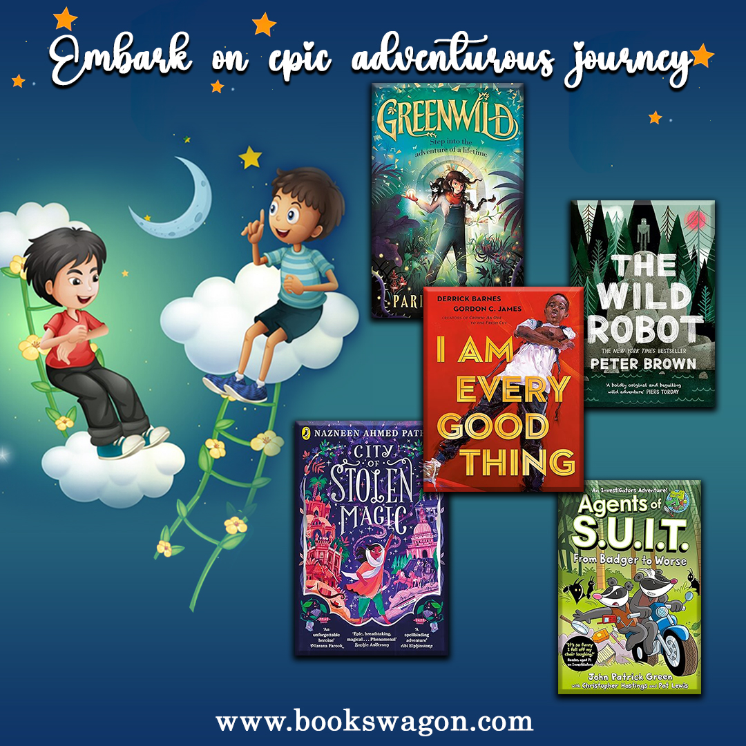 Venture into the world of adventure and unlock fantasy🙌 Buy most adventurous books on Bookswagon now. . Visit: bookswagon.com