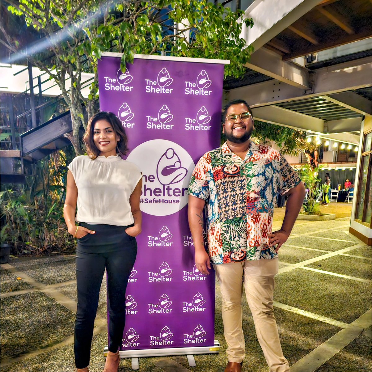 Such wonderful company at The Shelter Under the Trees fundraiser tonight.

The only ones who can make our society better are us.  It takes a village... ♥️🤍🖤