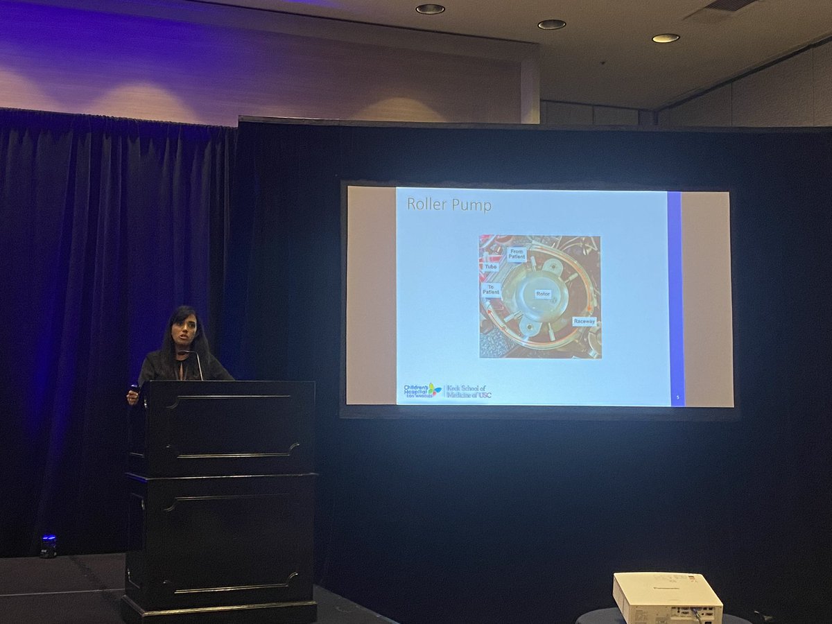 Asavari Kamerkar discusses mechanical circulatory support. 'Bleeding and thrombotic complications are prevalent in MCS. Clear communication between teams is paramount to prevent these.' #PediatricCardiology #HeartFailure #MedEd <a href="/ChildrensLA/">Children's Hospital LA</a>