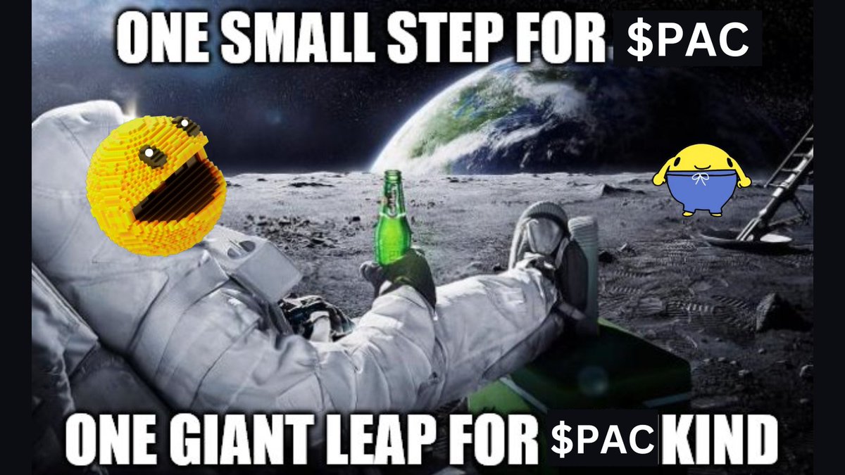 Looks like @Pacnub isn't just sharing about @pacmoon_ on Earth He's now heading to space so that EVERYONE and EVERYTHING knows about $PAC 🛰️ Gotta love the man's dedication 🫡