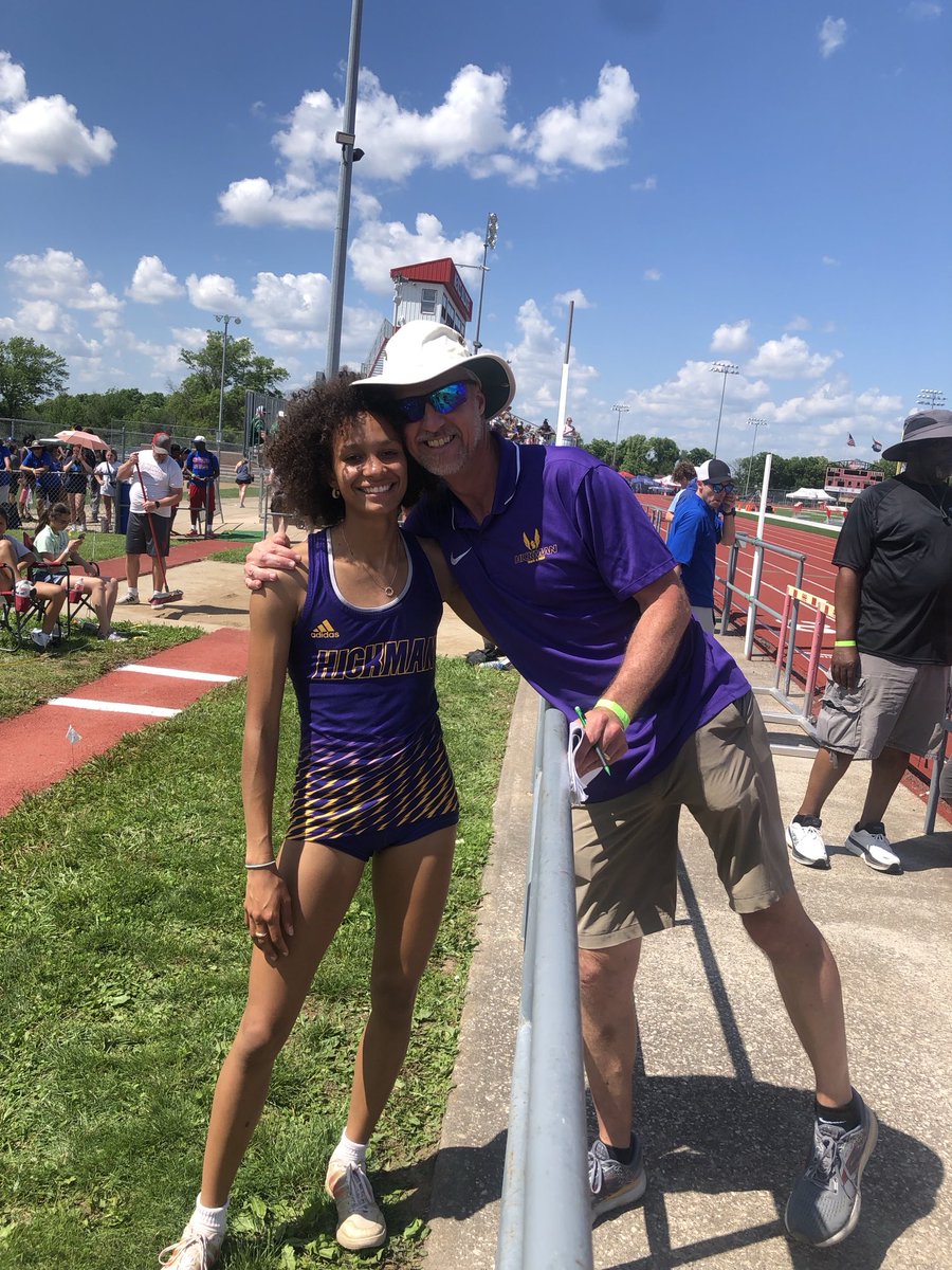 Congrats to Athena Peterson for winning the Triple Jump at Sectionals and qualifying to the State Meet!! She also broke the elusive 40ft barrier jumping 40ft 1 1/2 inches!!!