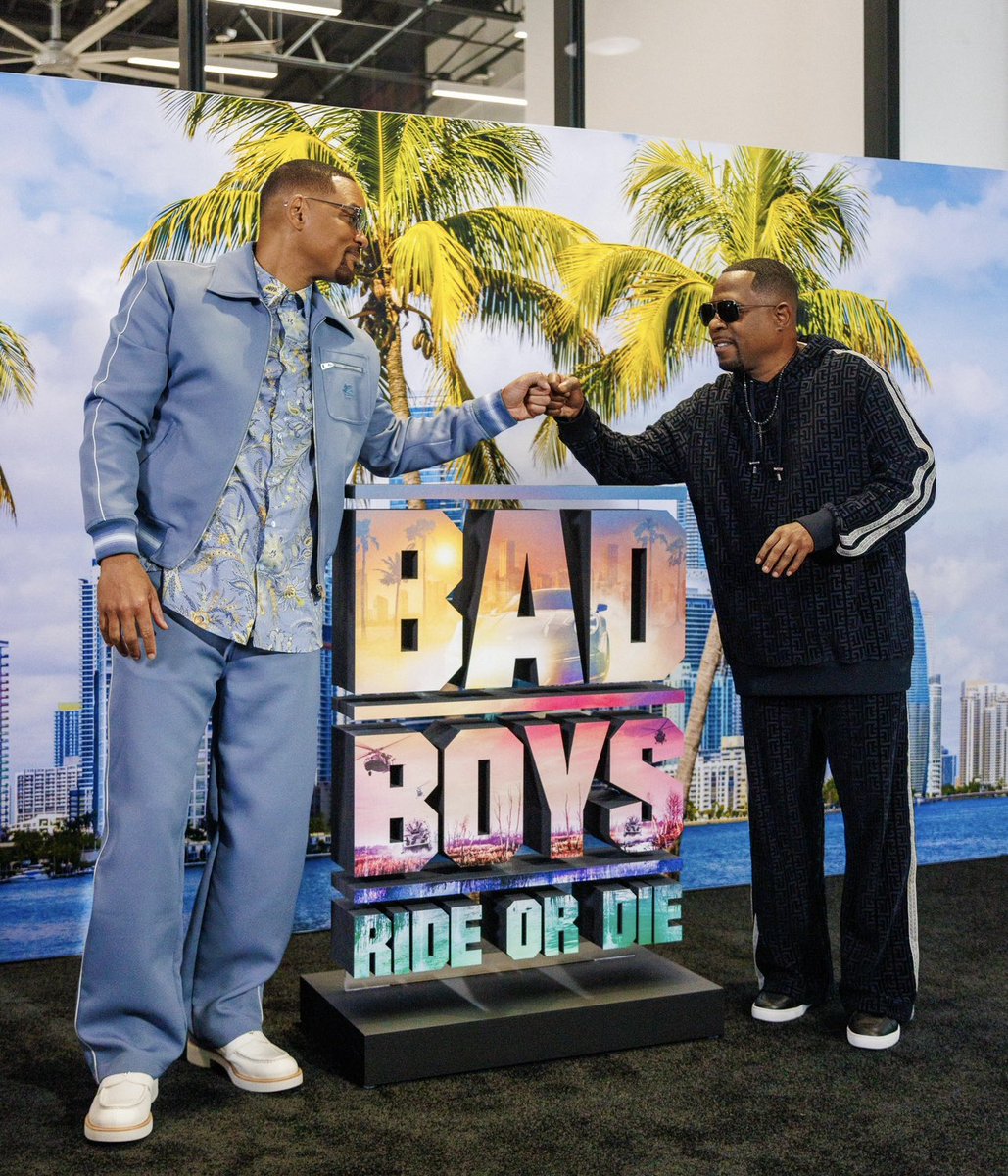 Revving up for @BadBoys: Ride or Die!   We had an adrenaline-packed day at the @PECLA, where guests unleashed their action moves on the track, conquered obstacle courses, and checked out the iconic cars from the movie. Catch the return of Will Smith and Martin Lawrence on June 7!