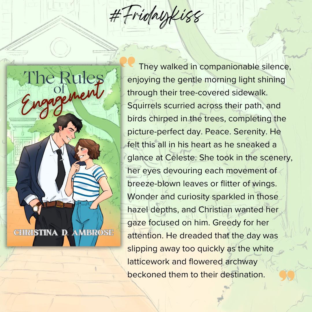 This week's #FridayKiss theme: Picture.
I'm still in edits but this passage is from my upcoming friends-with-benefits contemporary romance, The Rules of Engagement. 

#booktok #steamybooks #indieauthors #ContemporaryRomance #friendswithbenefits  #strangerstolovers #grumpysunshine