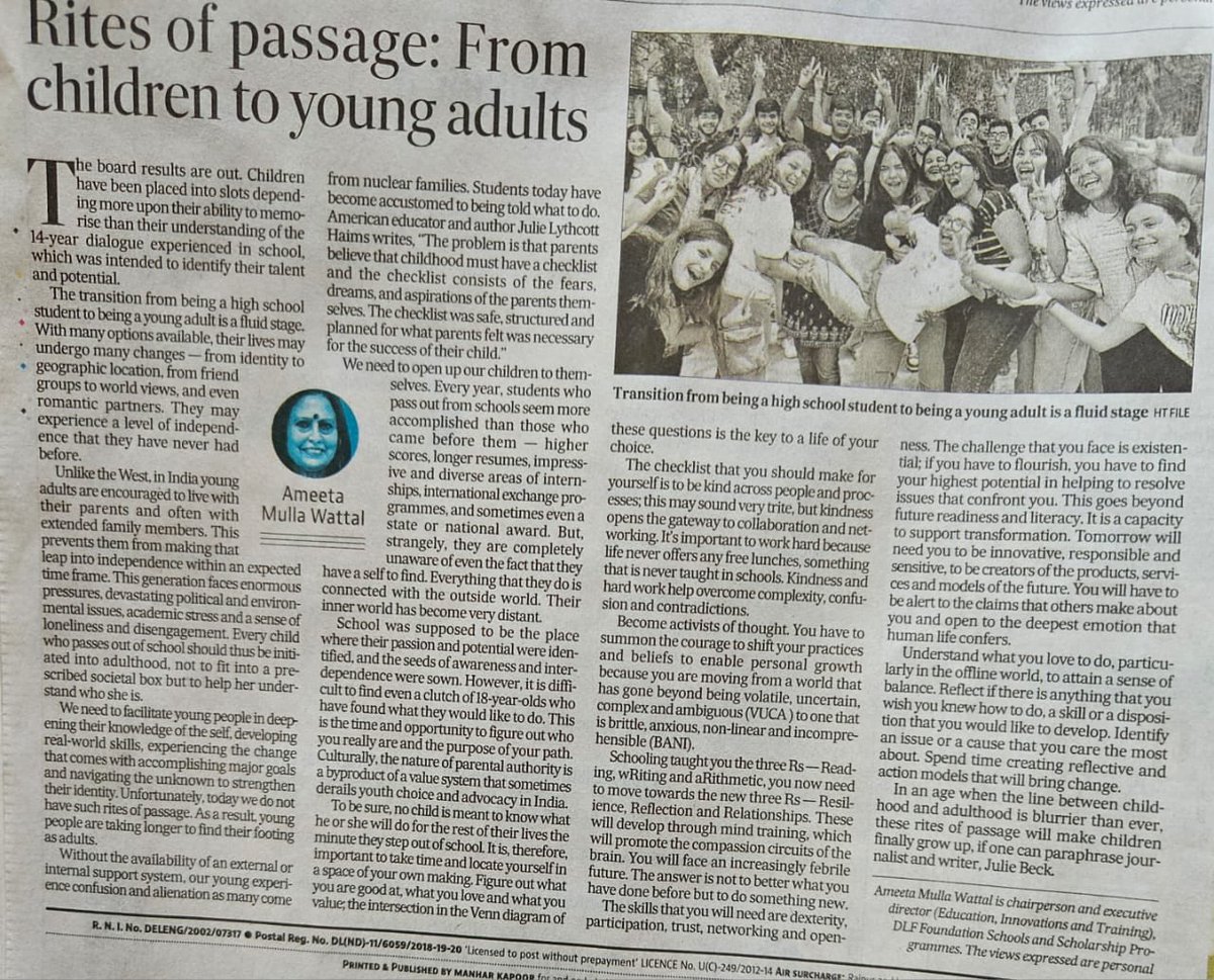 Dr. Ameeta Mulla Wattal (@wattalmulla) on Twitter photo 