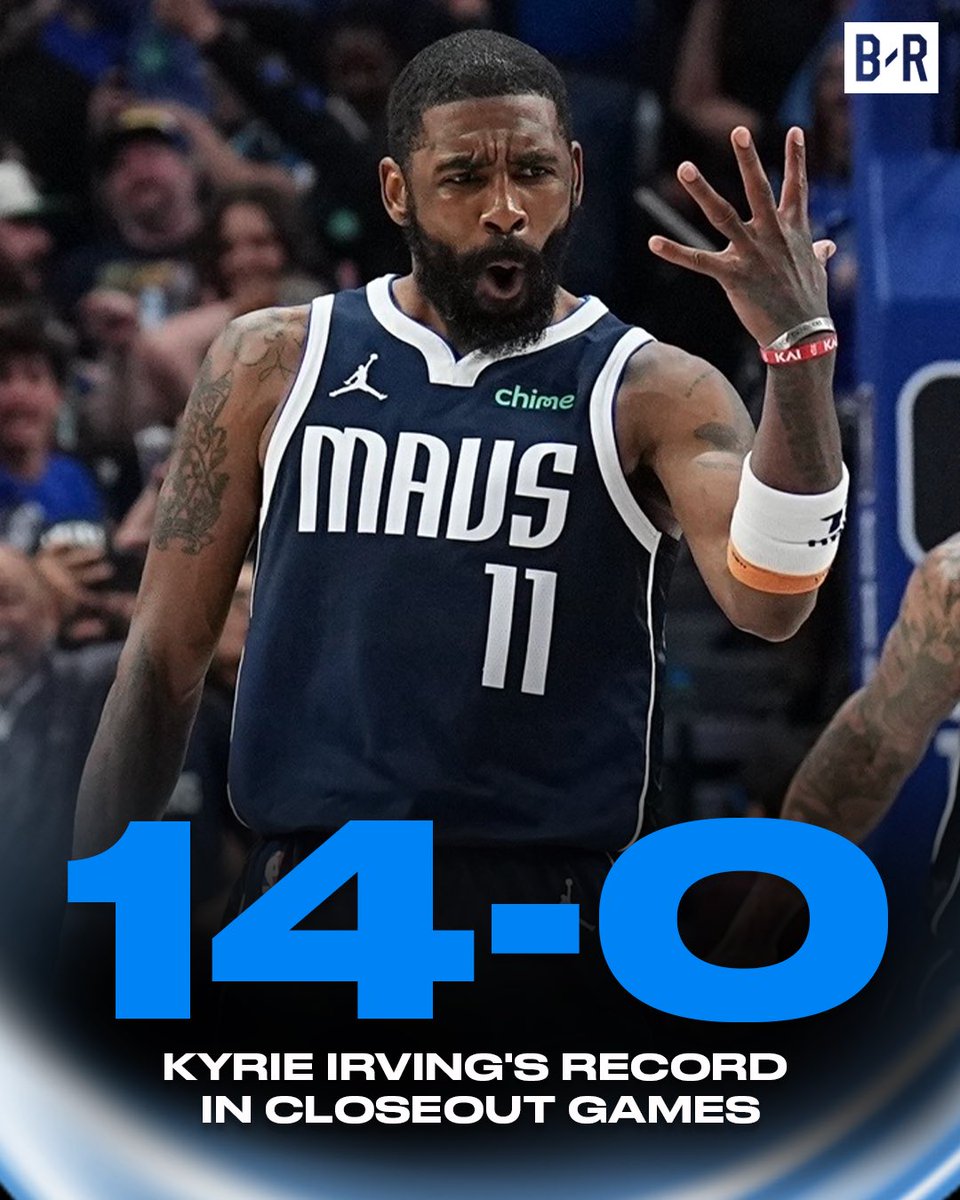 KYRIE REMAINS UNDEFEATED IN CLOSEOUT GAMES 😤