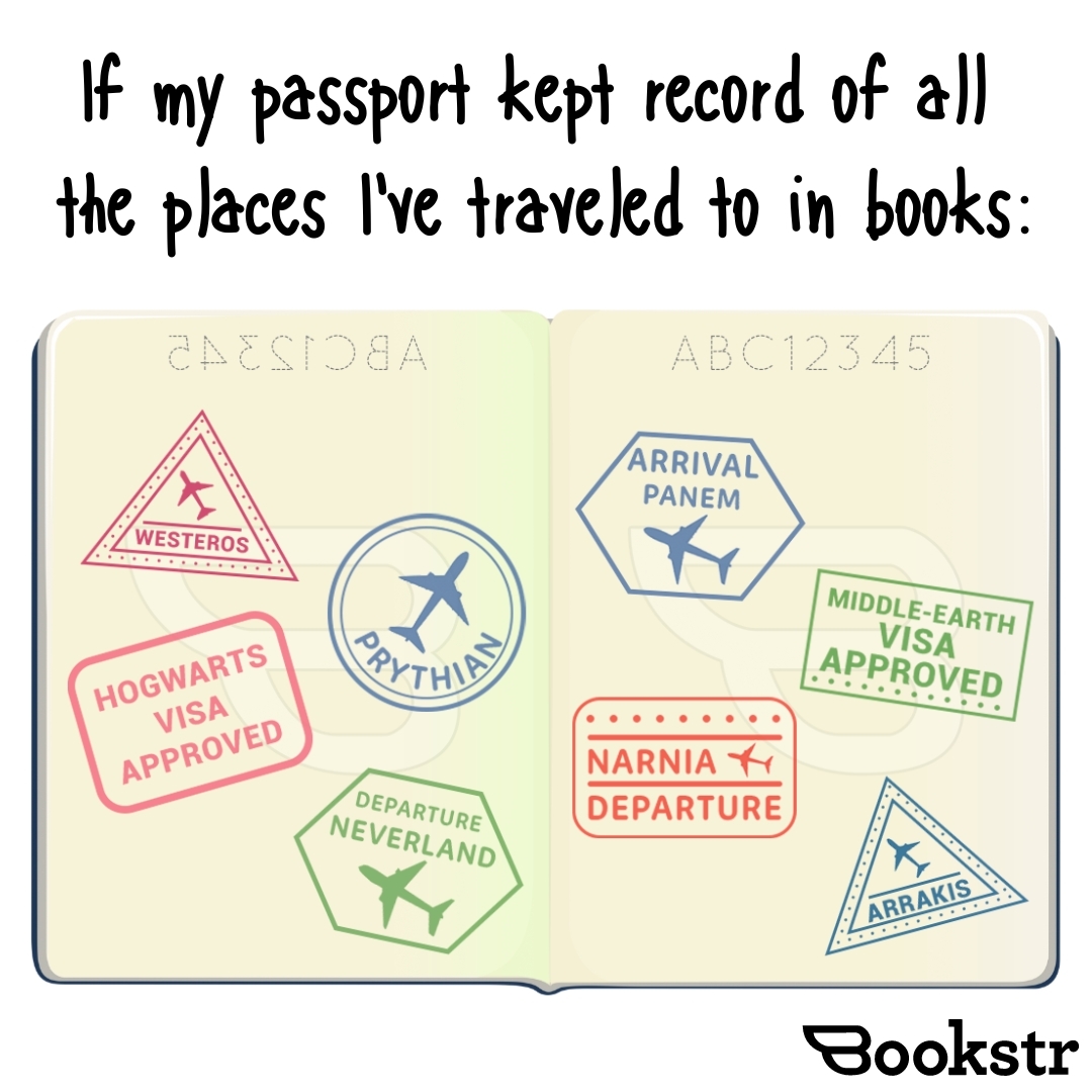 We need one ASAP! 😍 [🤪 Meme by Sandra Garcia] #memes #bookmemes #passport #booktravel #bookishpeoplebelike