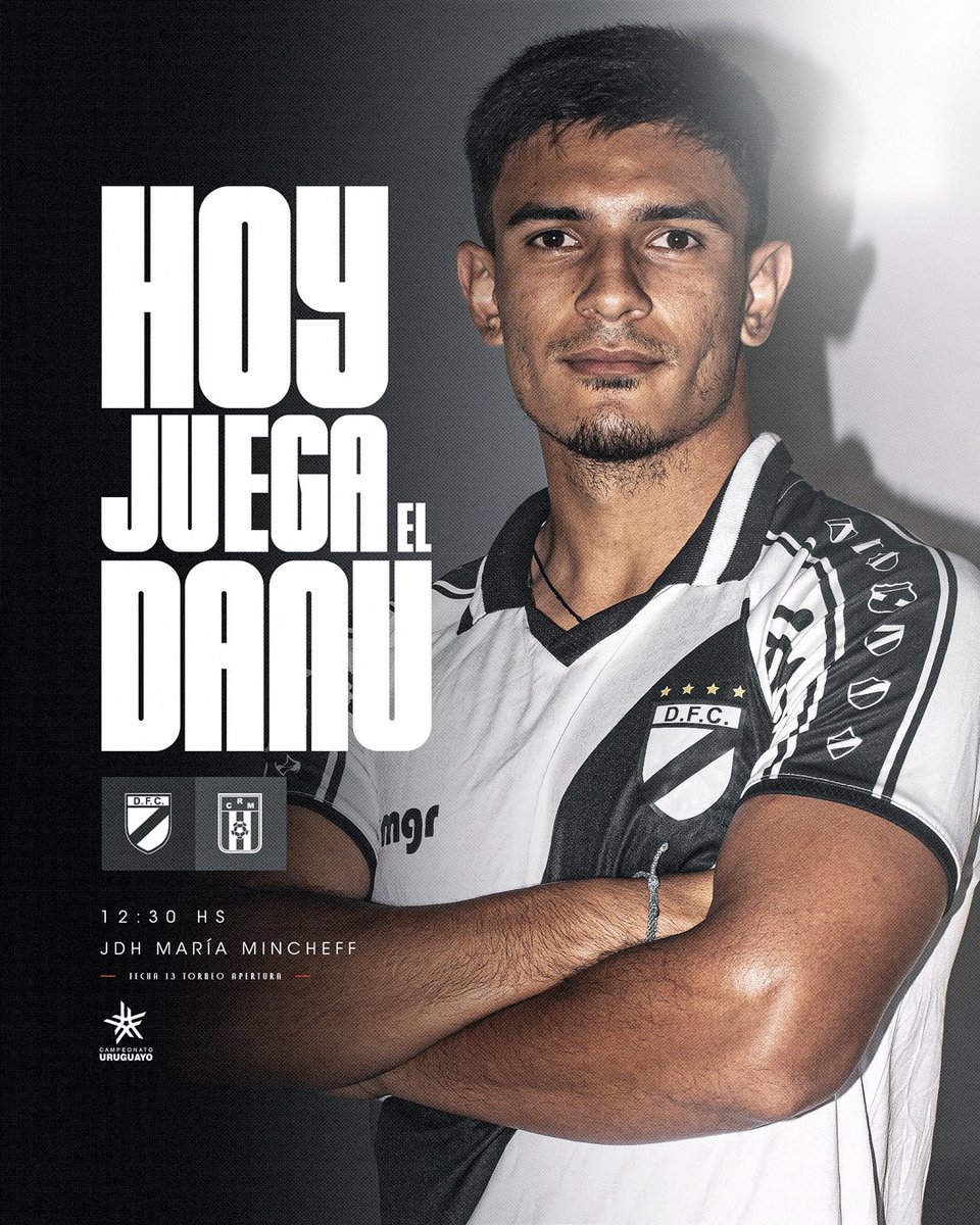 DanubioFC's tweet photo. 🫵🏼 ¡𝗛𝗢𝗬 𝗝𝗨𝗘𝗚𝗔 𝗘𝗟 𝗗𝗔𝗡𝗨! 

🆚 @RacingClubUru | @CampeonatoAUF 
🕓 12:30 hs
🏟️ JDH María Mincheff de Lazaroff      
🎟️ Entradas en Red Tickets  
📻 Escúchalo en @VDT1330 

#LaUniversidad🎓 https://t.co/kmLRr2HRtu