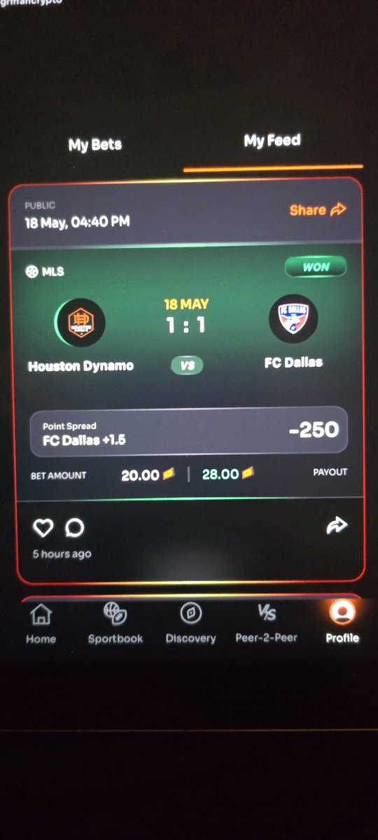 I told you it would hit, and it hit.... If you have iOS and live in one of the 47 states. Get this app. Picking soon for this. 🔥Available in 47 States 🔥10 Rebet Coins Sign Up! 🔥I have withdrawn 💰⭐️ ❄️iOS Only Use code GRIFFAN for $100 Deposit Match⬇️ bit.ly/3QCphR4